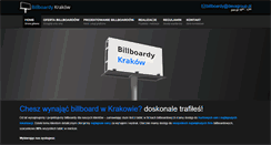Desktop Screenshot of billboardy-krakow.pl
